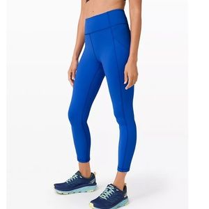 Lululemon Invigorate High-Rise Tight 25" - Cerulean Blue